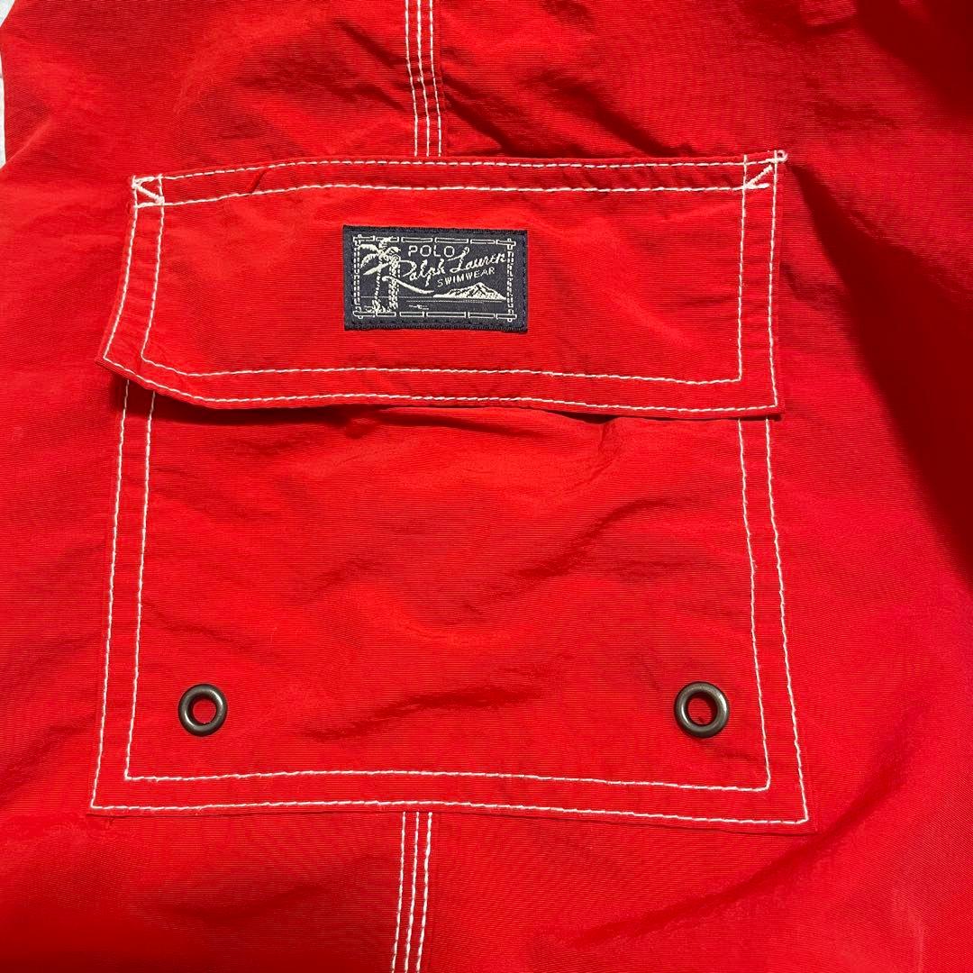 【美品】90s POLO RALPH LAUREN スイムショーツMサイズ