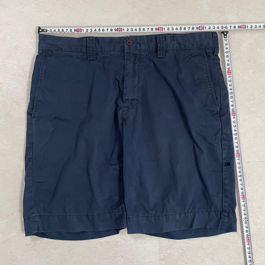 古着 90s POLO RALPH LAUREN ハーフパンツ 34 ネイビー