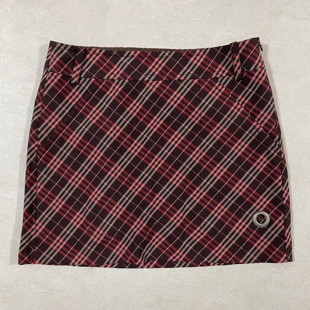 古着 BURBERRY LONDON ブルーレーベル ミニスカート 日本製