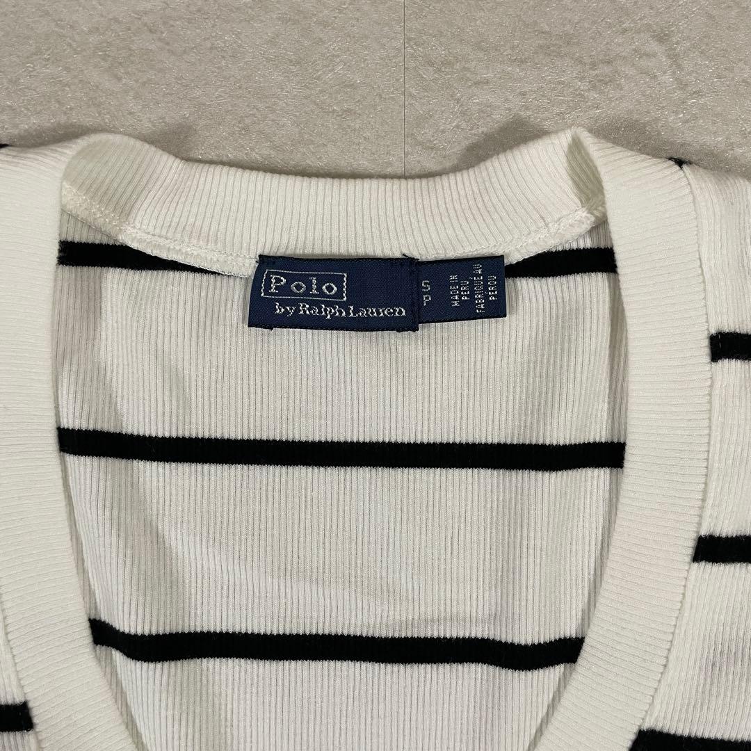 【美品】90s POLO RALPH LAUREN 長袖Tシャツ 裾ポニー刺繍