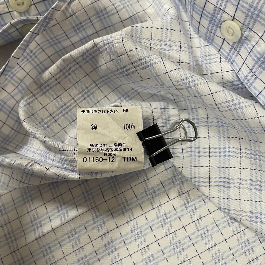 【美品】BURBERRY LONDON 長袖シャツ サイズM チェック柄