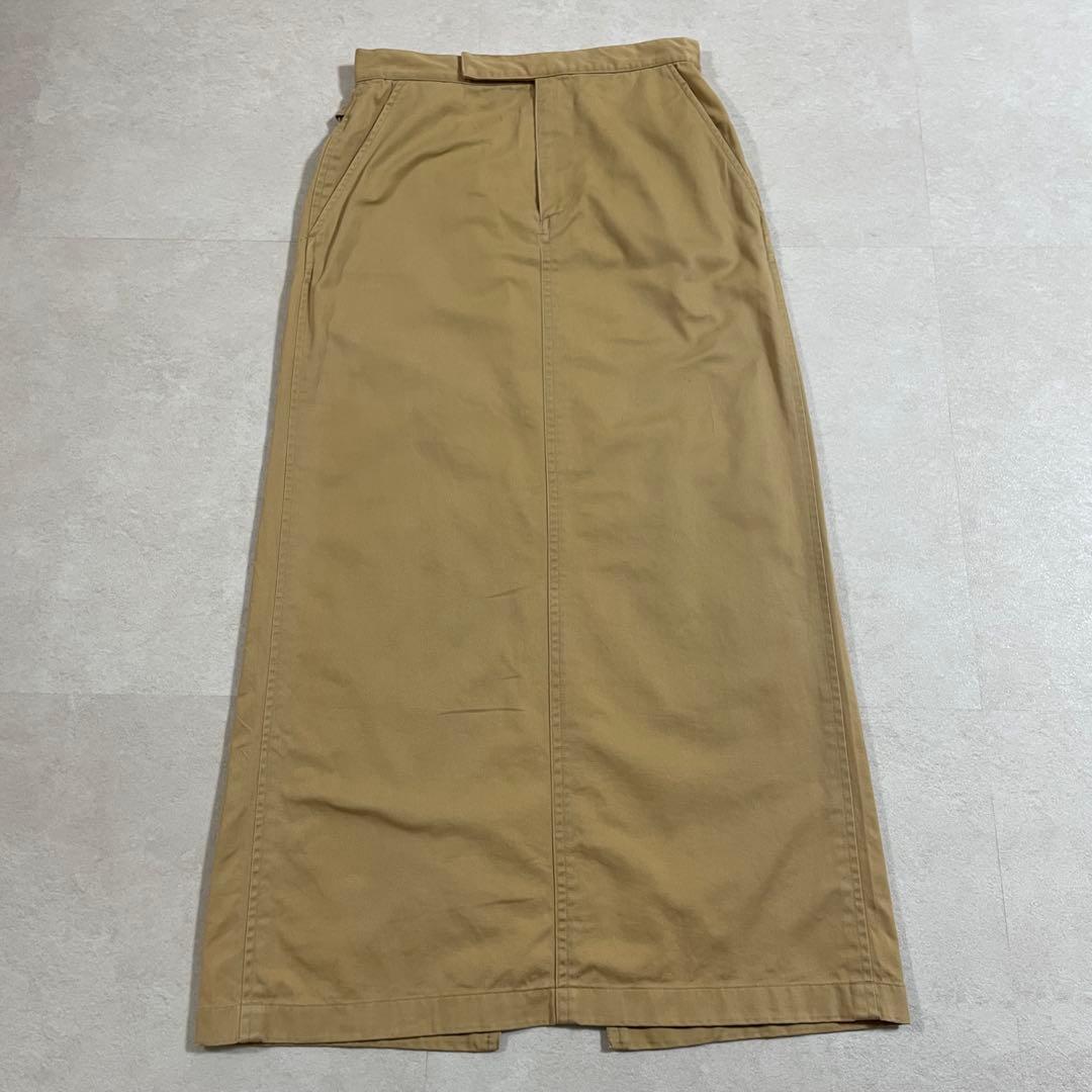 古着 POLO RALPH LAUREN ベージュ ロングスカート サイズ11