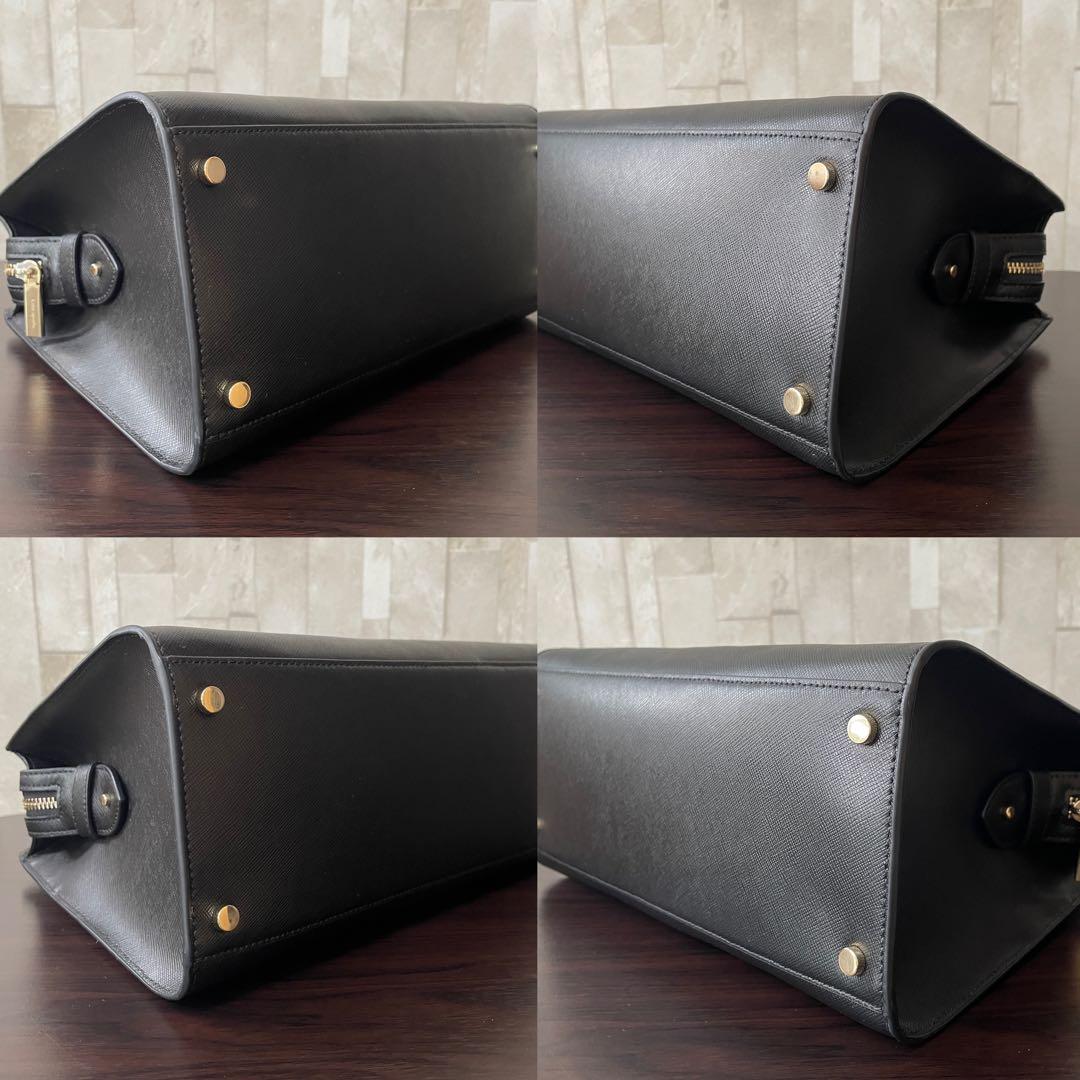 訳あり新品 kate spade ハンドバッグ 2way 黒