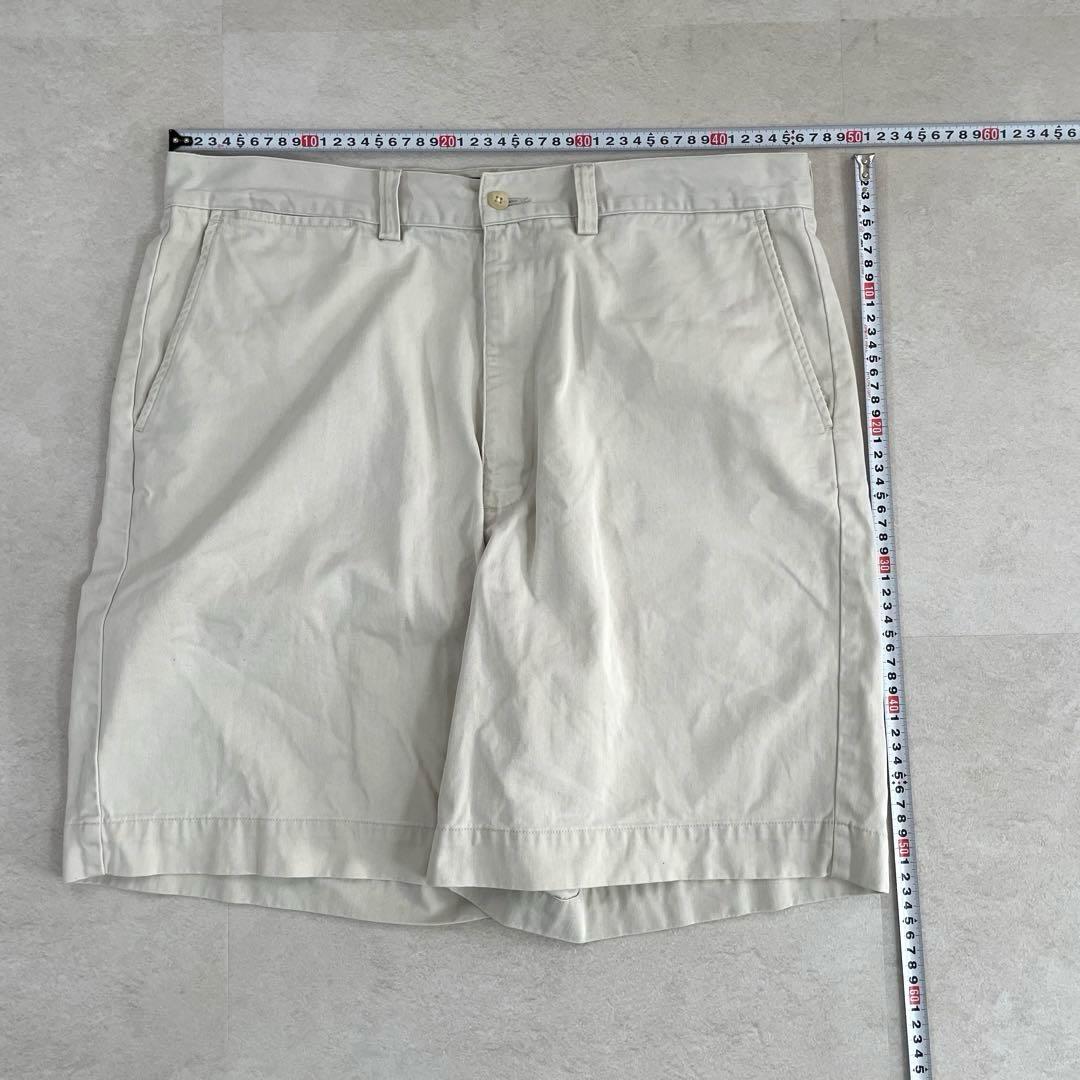 90s POLO RALPH LAUREN ハーフパンツ サイズ36 ホワイト