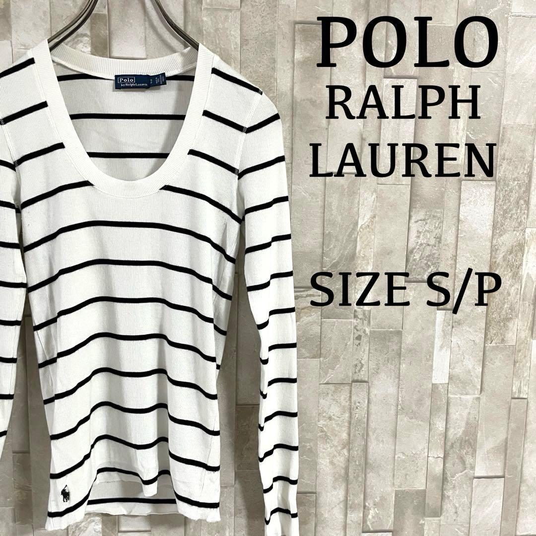 【美品】90s POLO RALPH LAUREN 長袖Tシャツ 裾ポニー刺繍