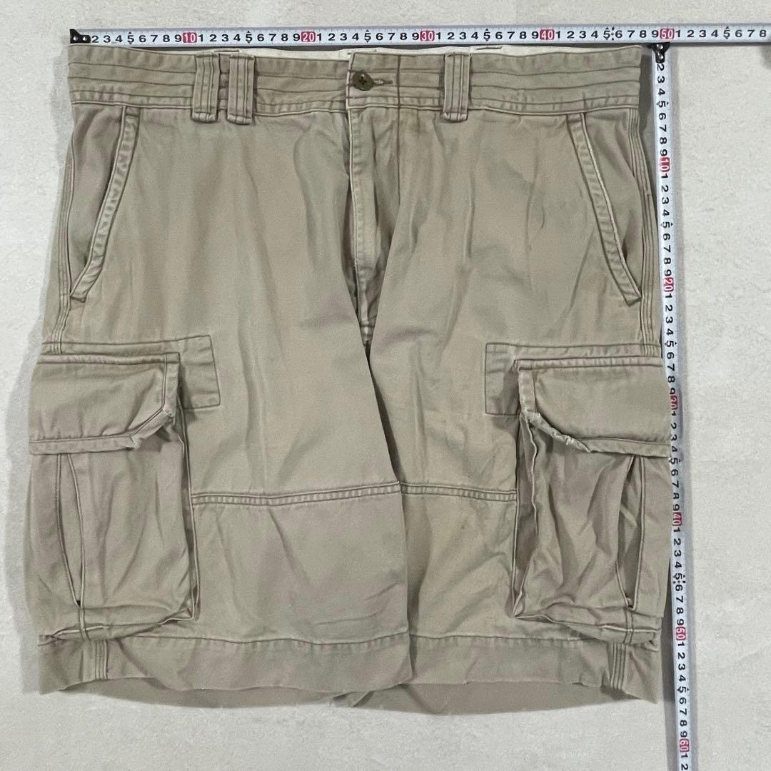 90s POLO RALPH LAUREN ハーフパンツ ベージュ 36サイズ