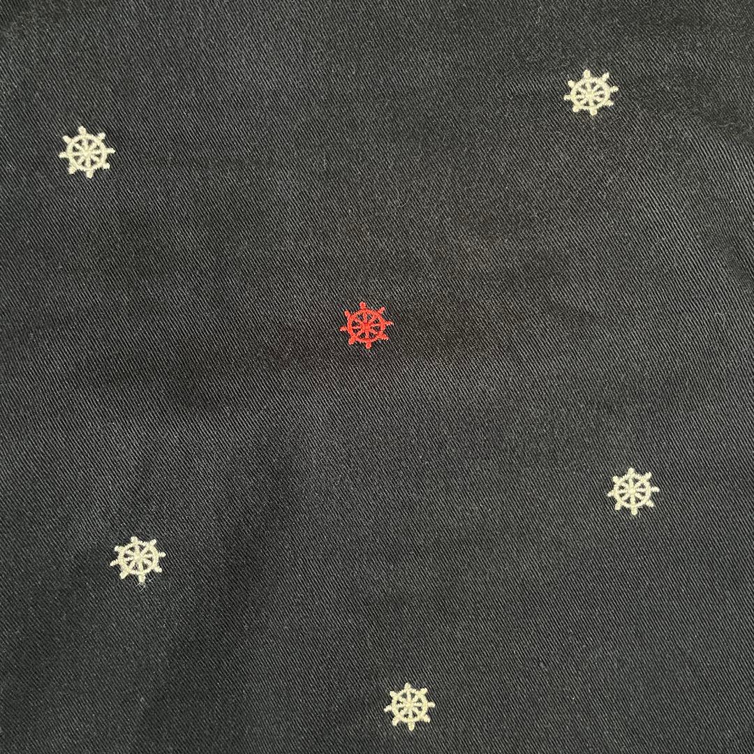 【美品】Kent IN TRADITION ハーフパンツ 総柄 XL ネイビー