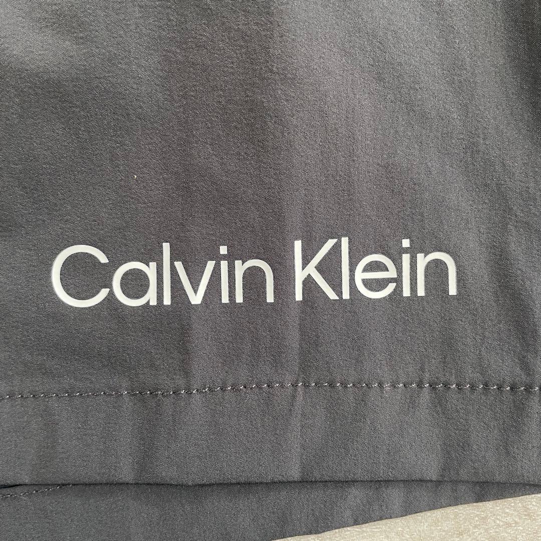 【新品未使用タグ付】Calvin Klein スイムショーツ サイズS グレー