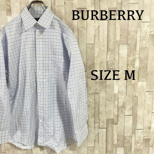 【美品】BURBERRY LONDON 長袖シャツ サイズM チェック柄