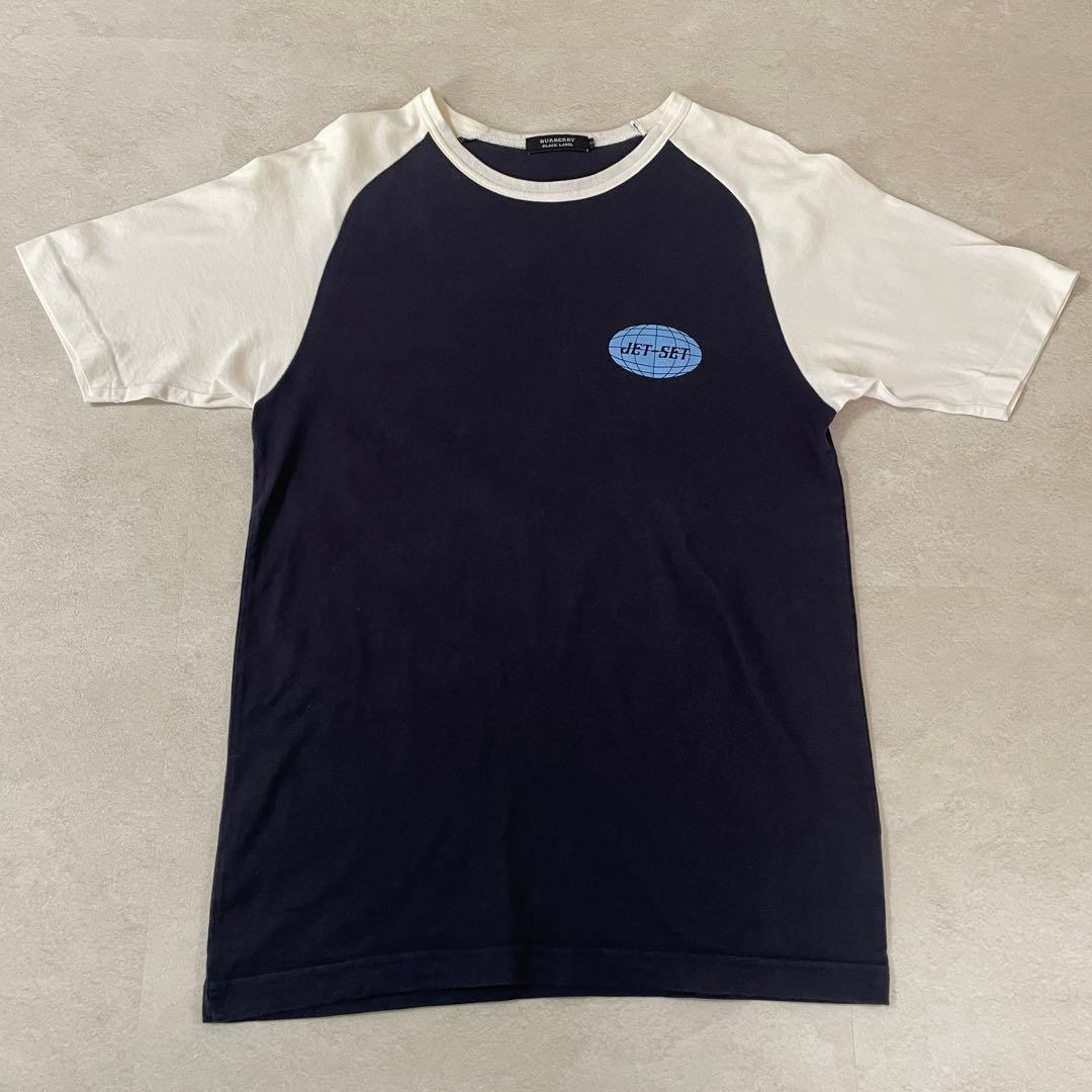 BURBERRY BLACKLABEL バックプリント 半袖Tシャツ 2サイズ