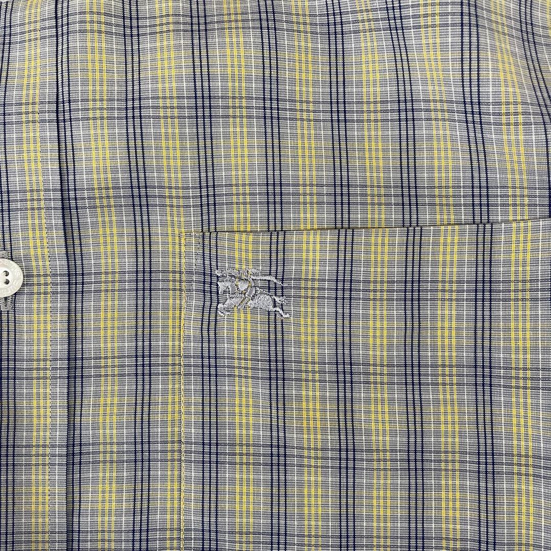 90s BURBERRYS 長袖シャツ バーバリーチェック MA