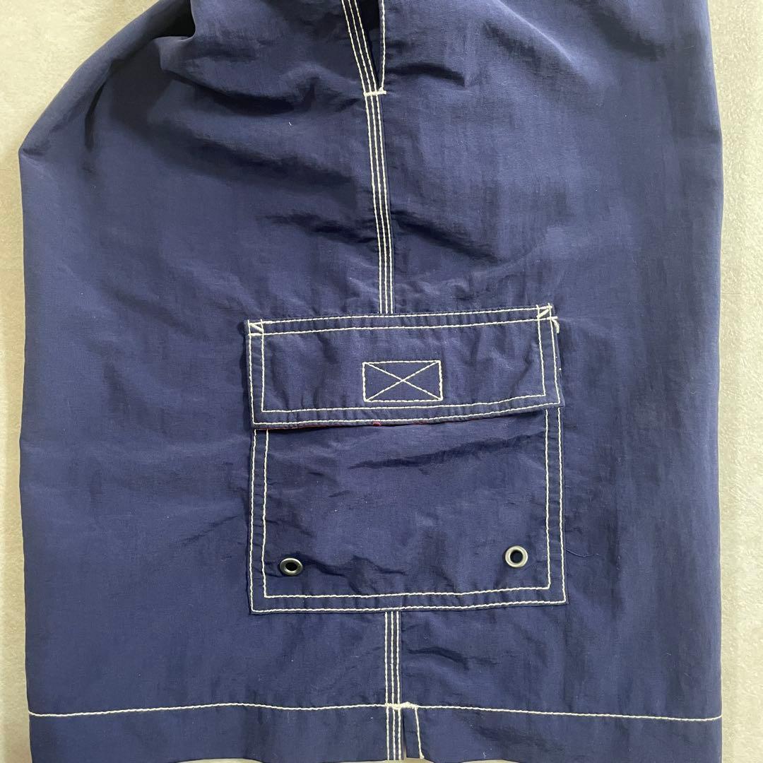 90s POLO RALPH LAUREN ネイビー スイムショーツ Lサイズ