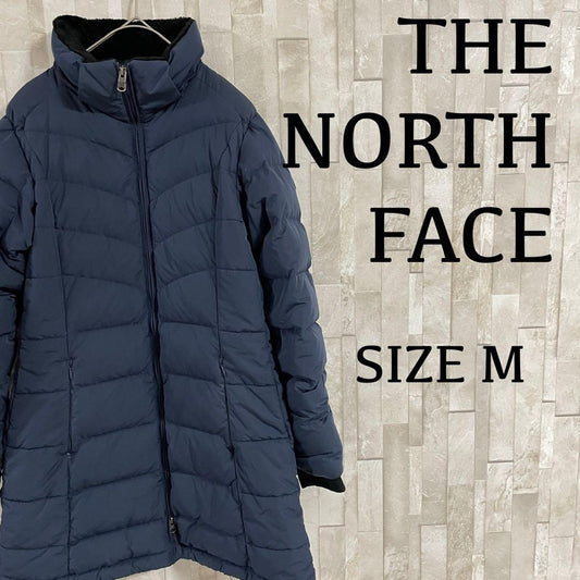 古着 THE NORTH FACE ダウンジャケット サイズM ネイビー