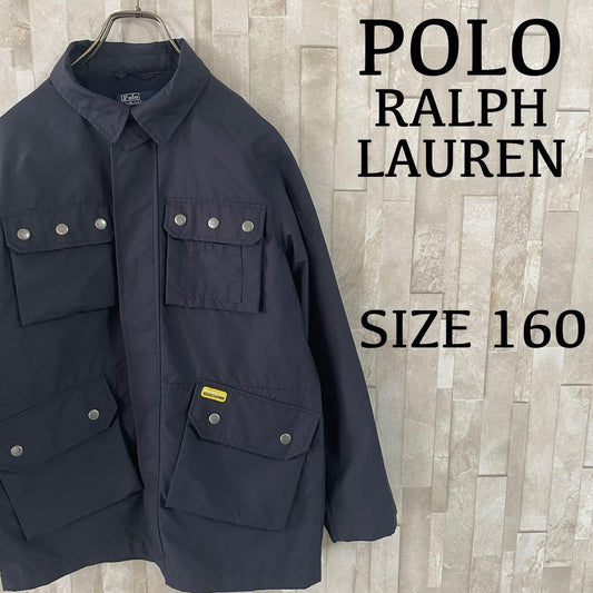 【美品】90s POLO RALPH LAUREN ナイロンジャケット 160