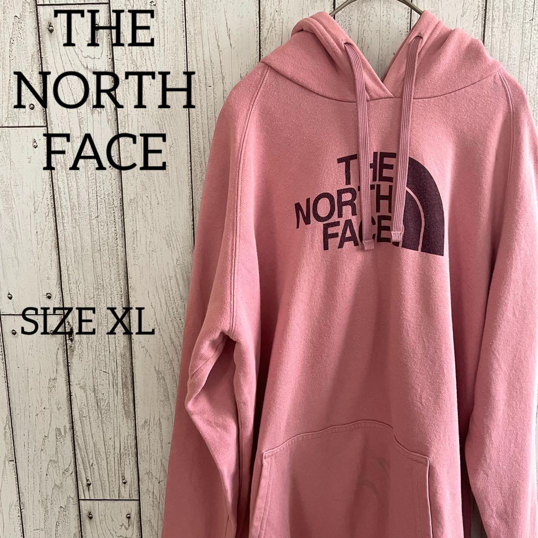 THE NORTH FACE 長袖パーカー XLサイズ ピンク