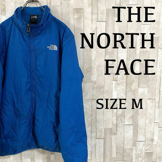 古着 THE NORTH FACE ナイロンジャケット サイズM ブルー