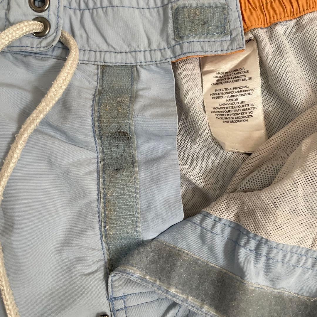 古着POLO RALPH LAUREN スイムショーツ M サイズ 水色