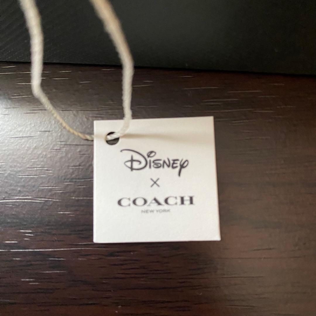 【限定コラボ】訳あり新品 COACH×DISNEY レザーブレスレット 箱付
