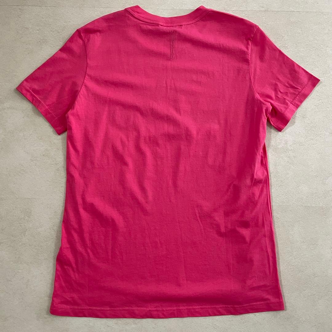 【美品】DIESEL LOVER薔薇プリント Tシャツ ピンク Lサイズ