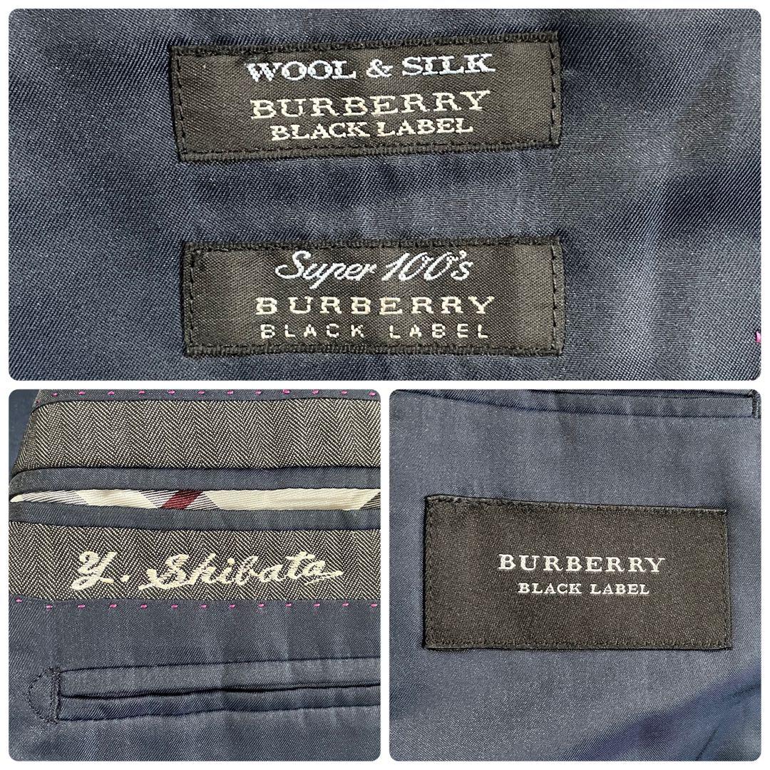 古着 BURBERRY BLACK LABEL ジャケット スーツ 日本製