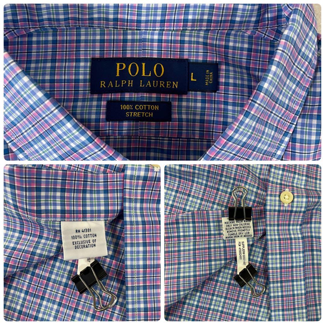 【新品未使用タグ付き】POLO RALPH LAUREN 長袖シャツ ポニー