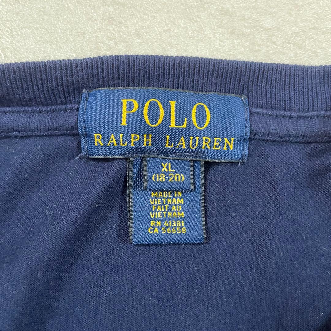 【美品】POLO RALPH LAUREN 半袖Tシャツ ビッグポニー刺繍