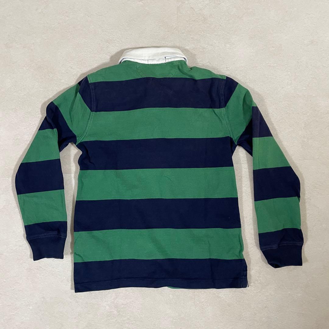 【美品】POLO RALPH LAUREN 長袖ポロシャツ 7 ポニー刺繍