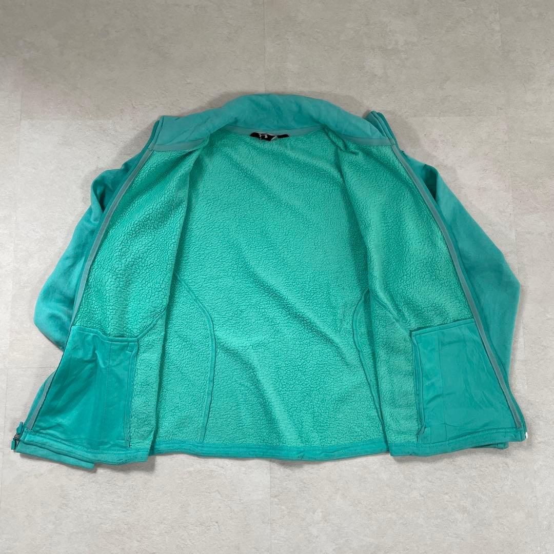 古着 UNDER ARMOUR フリースジャケット STORM グリーン XL