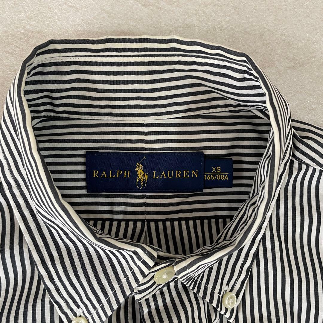 古着 POLO RALPH LAUREN 長袖シャツ サイズ XS ストライプ