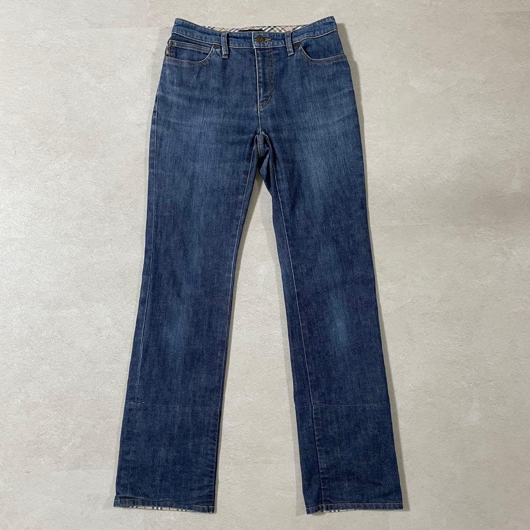 古着 BURBERRY LONDON デニム バーバリーチェック サイズ7