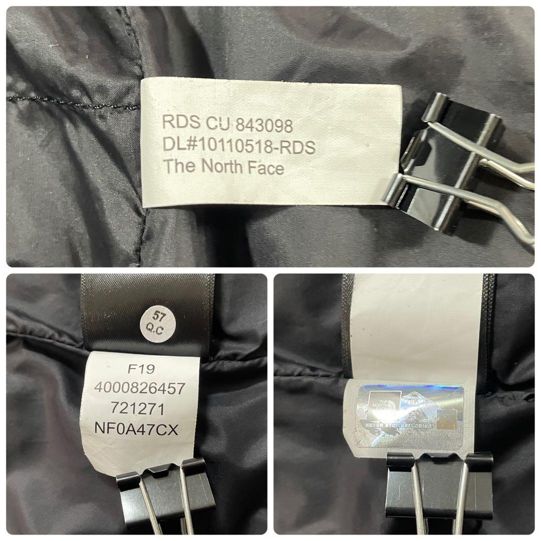 古着 THE NORTH FACE ロングダウンジャケット ブラック SP