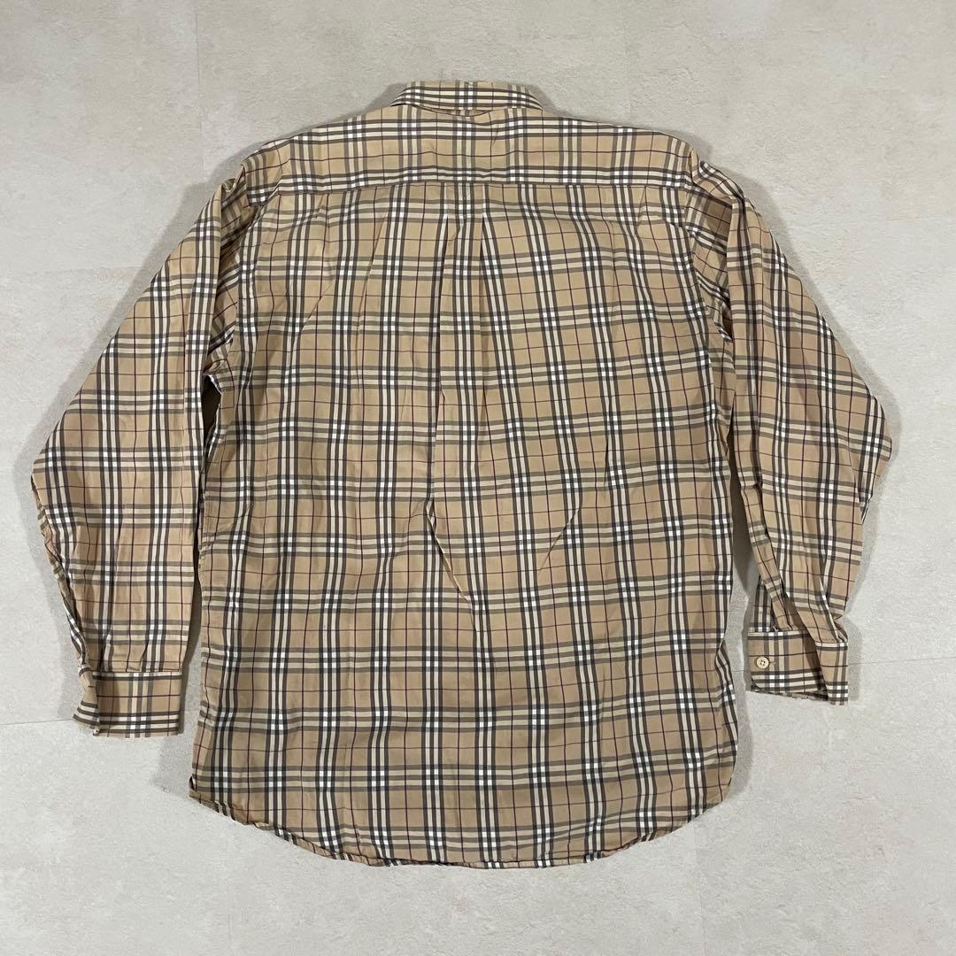 古着 BURBERRY LONDON 長袖シャツ サイズL バーバリーチェック