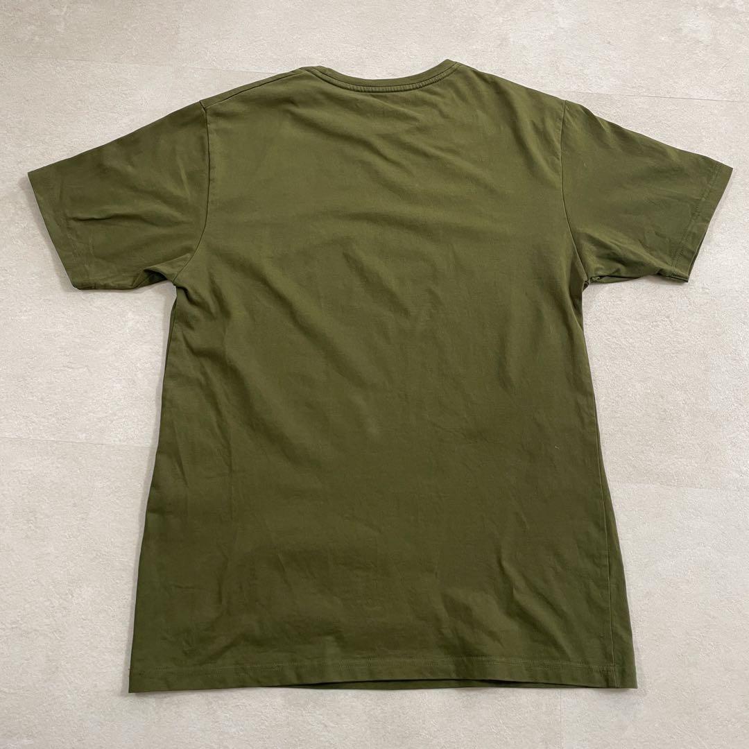 【美品】POLO RALPH LAUREN 半袖Tシャツ M カーキ 裾ポニー