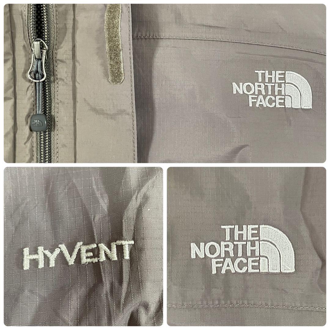 古着 THE NORTH FACE マウンテンパーカー HYVENT L グレー