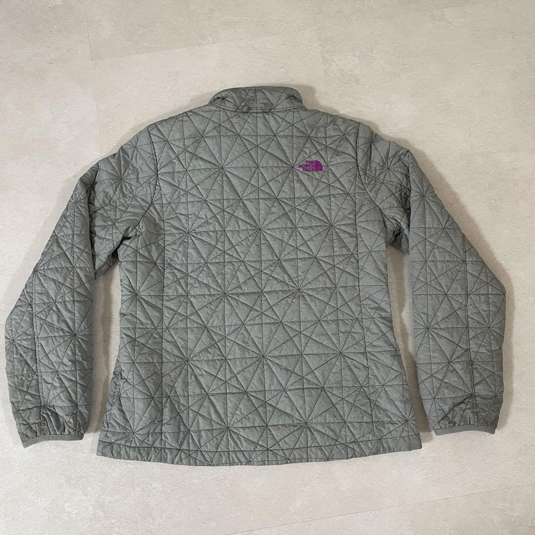 古着 THE NORTH FACE キルティングジャケット サイズL グレー
