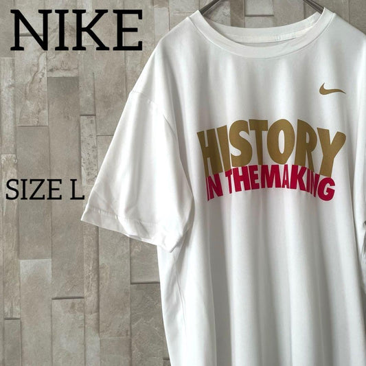 古着 NIKE 半袖Tシャツ Lサイズ ホワイト