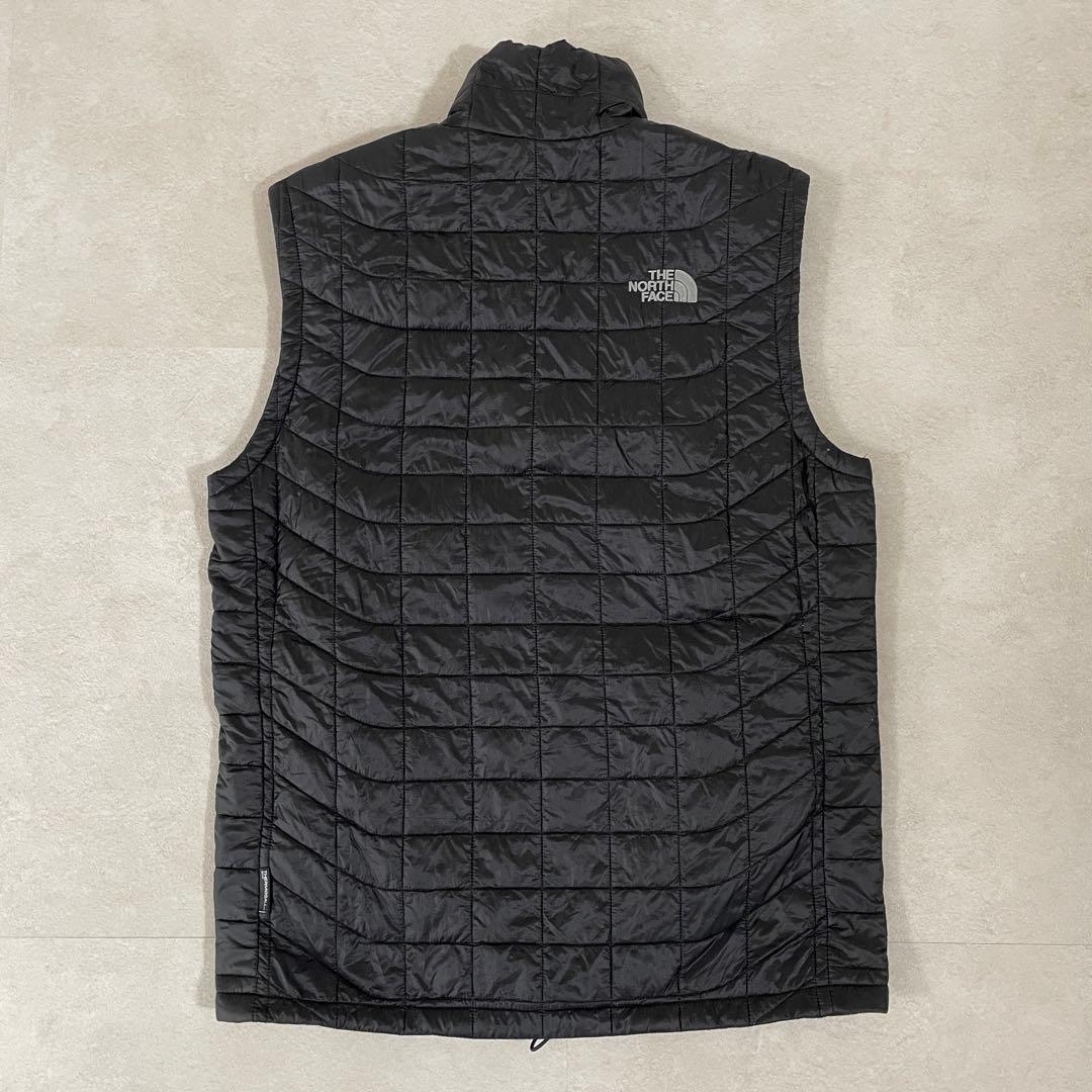 【美品】THE NORTH FACE サーモボールトレッカーベスト S/P 黒