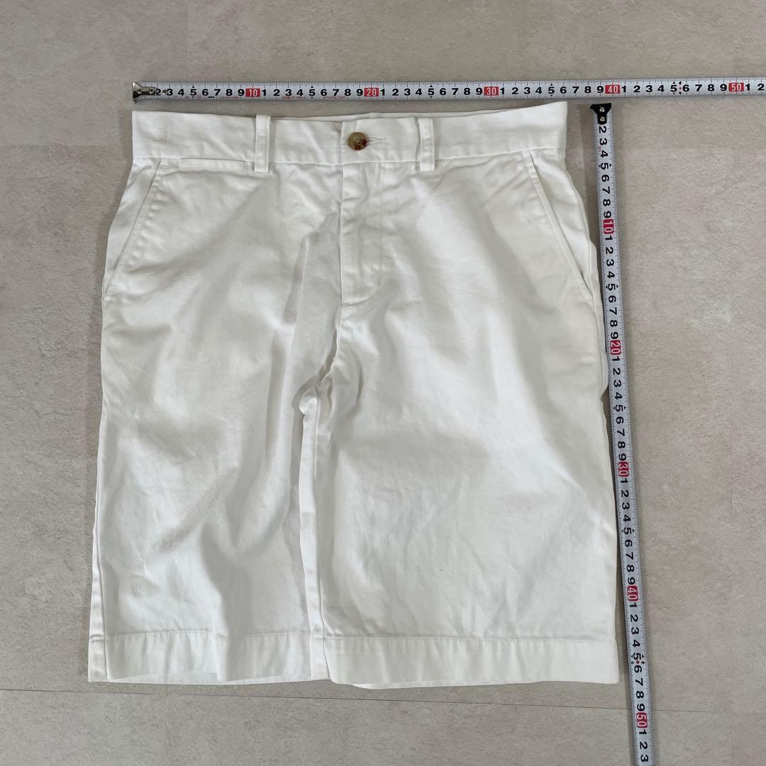 古着 POLO RALPH LAUREN ハーフパンツ サイズ14 ホワイト