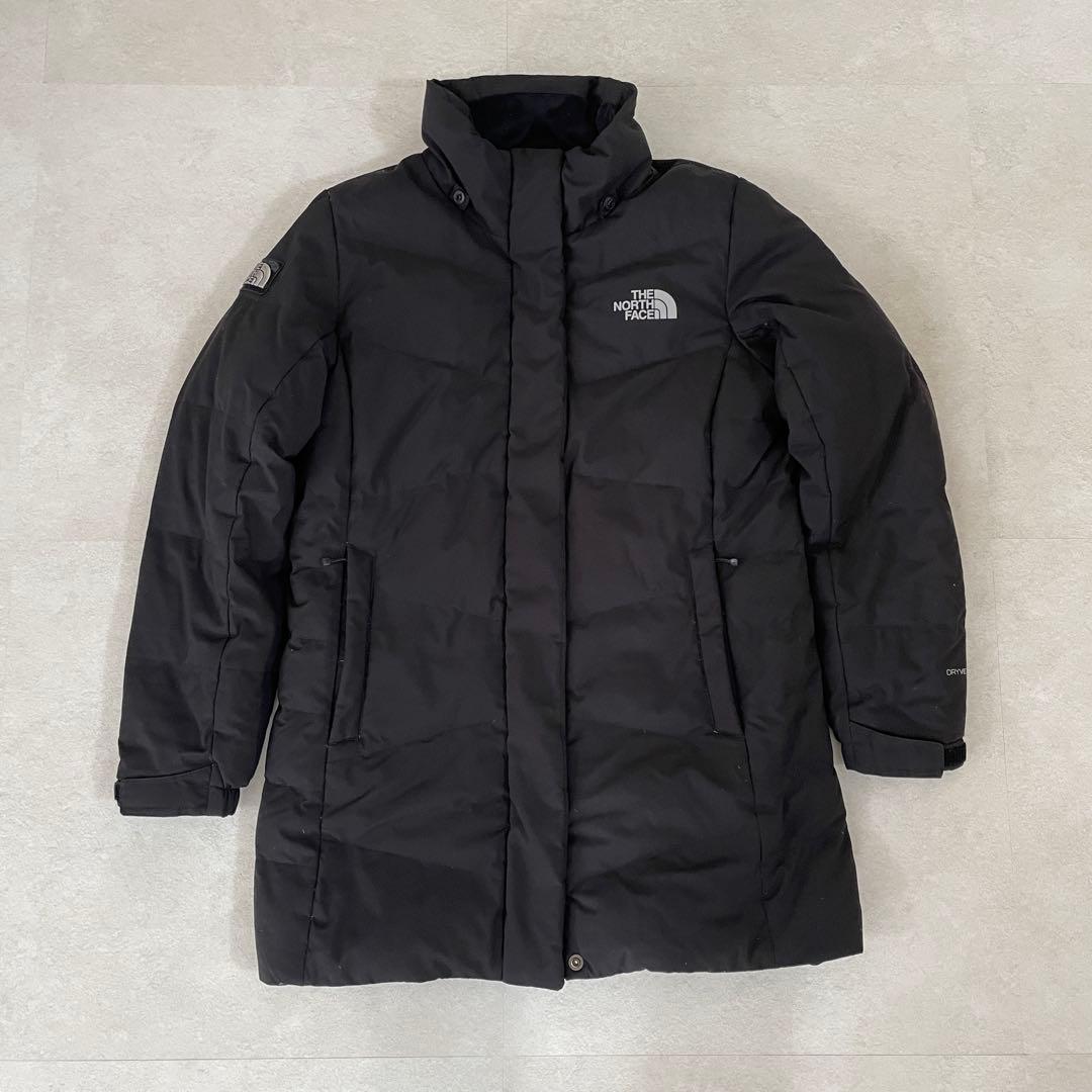 古着 THE NORTH FACE ダウンジャケット DRYVENT 黒色 M