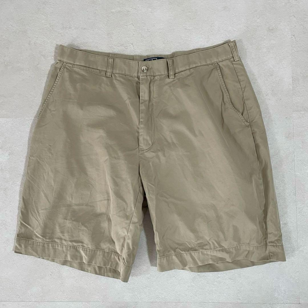 90s POLO RALPH LAUREN ハーフパンツ サイズ36 ベージュ