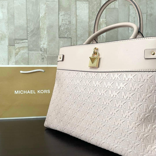 訳あり新品 MICHAEL KORS トートバッグ ライトピンク