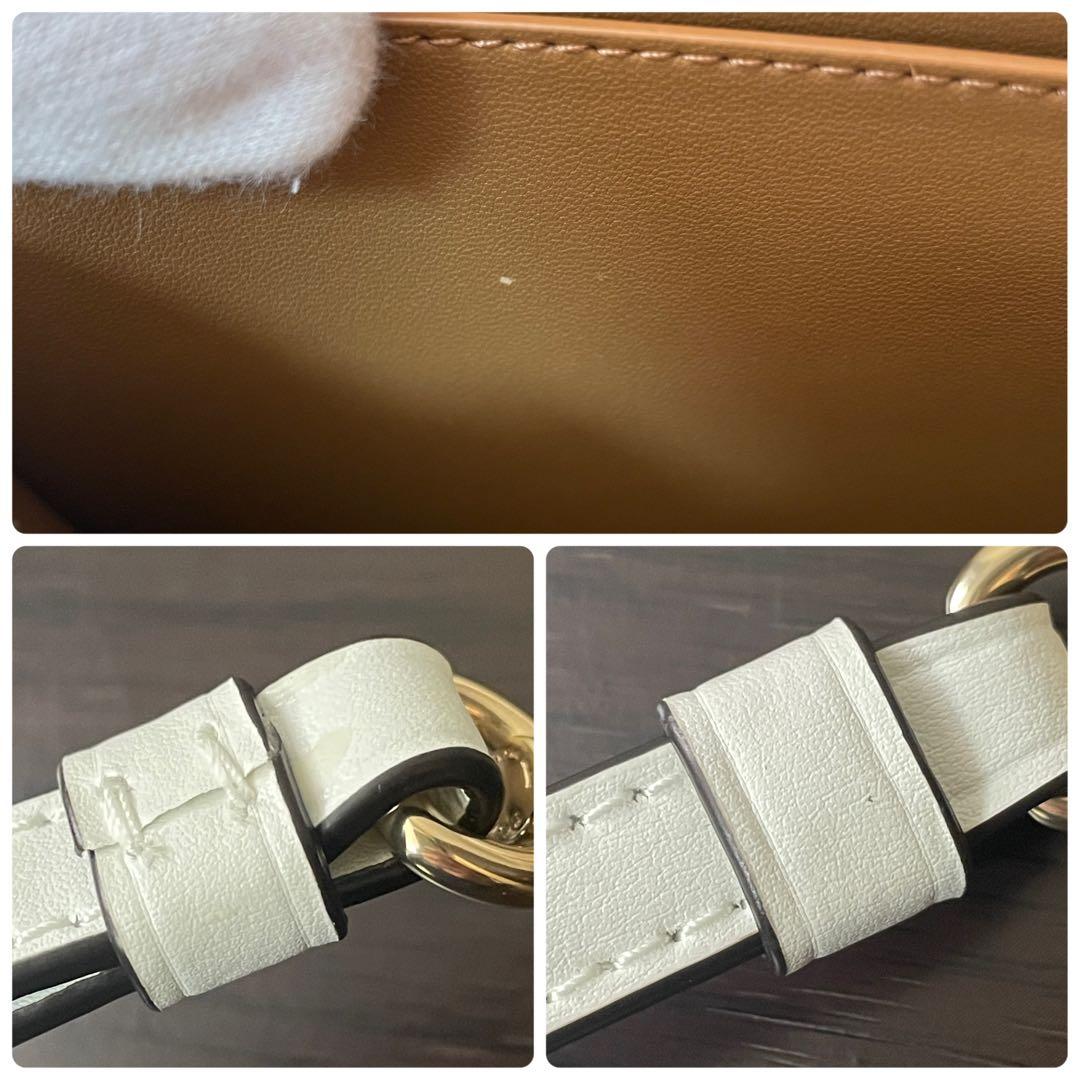 訳あり新品 COACH 長財布 シグネチャー グレイシャーホワイト