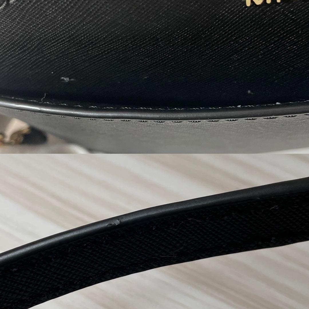 訳あり新品 MICHAEL KORS ショルダーバッグ ブラック