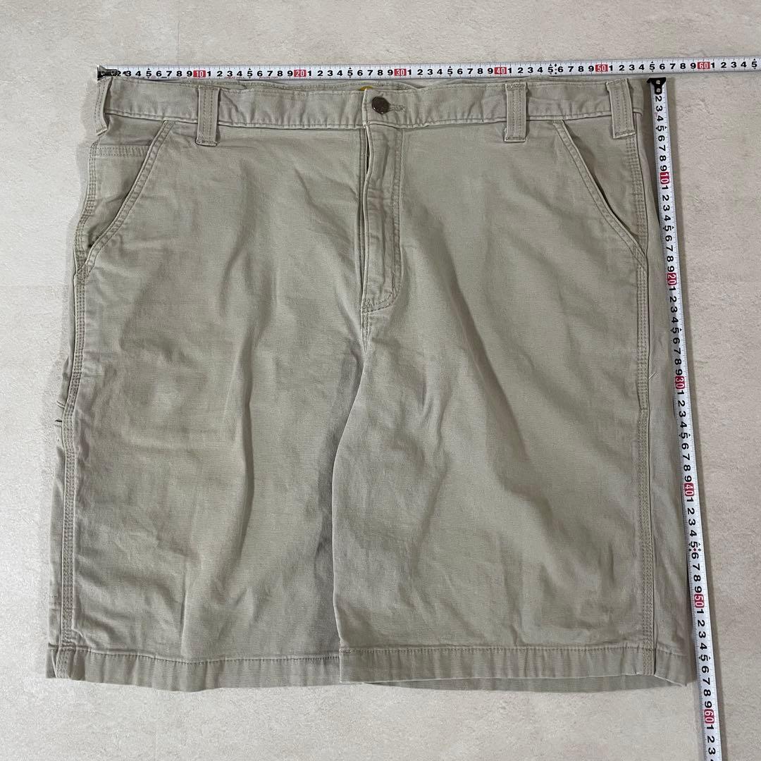 古着 carhartt ハーフパンツ サイズ42 ベージュ