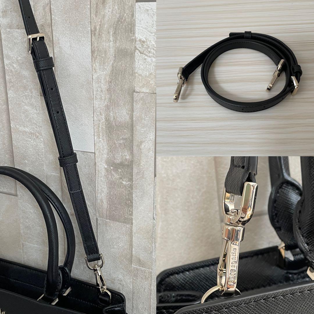 訳あり新品 kate spade ハンドバッグ 2way ブラック