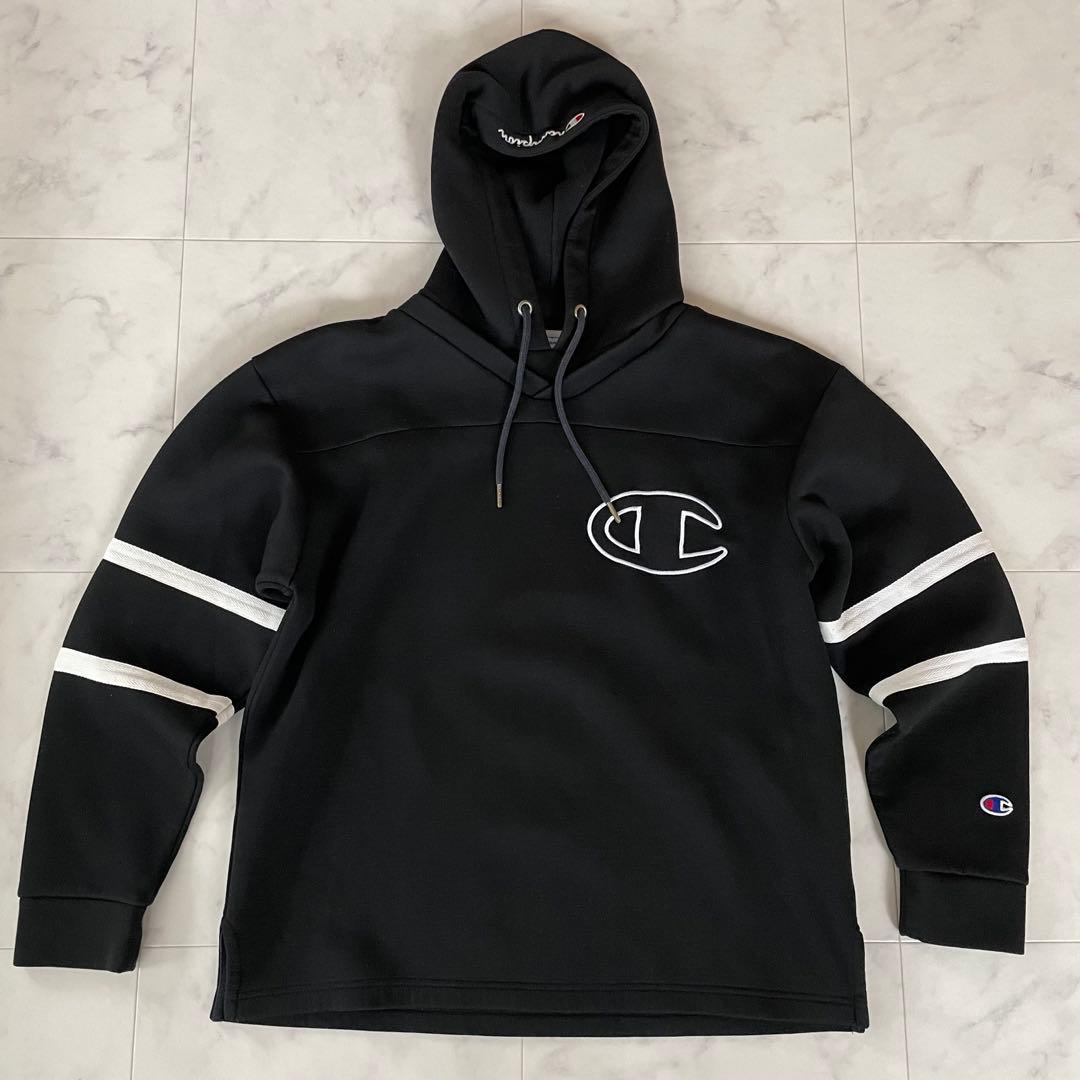 【限定コラボ】Champion × XLARGE 長袖パーカー Mサイズ