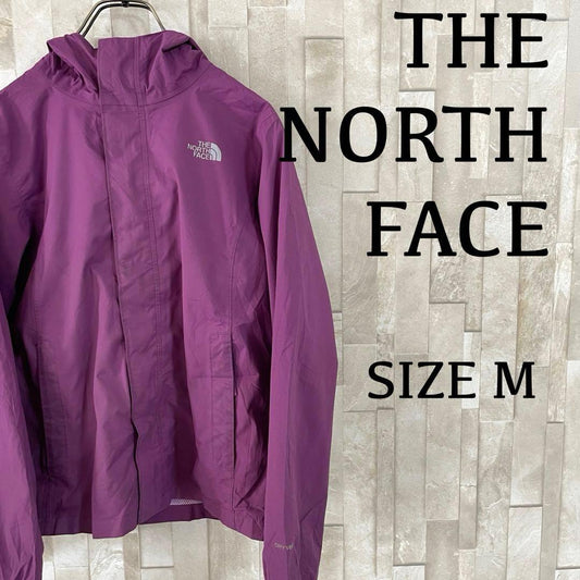 古着 THE NORTH FACE ナイロンジャケット DRYVENT 紫 M