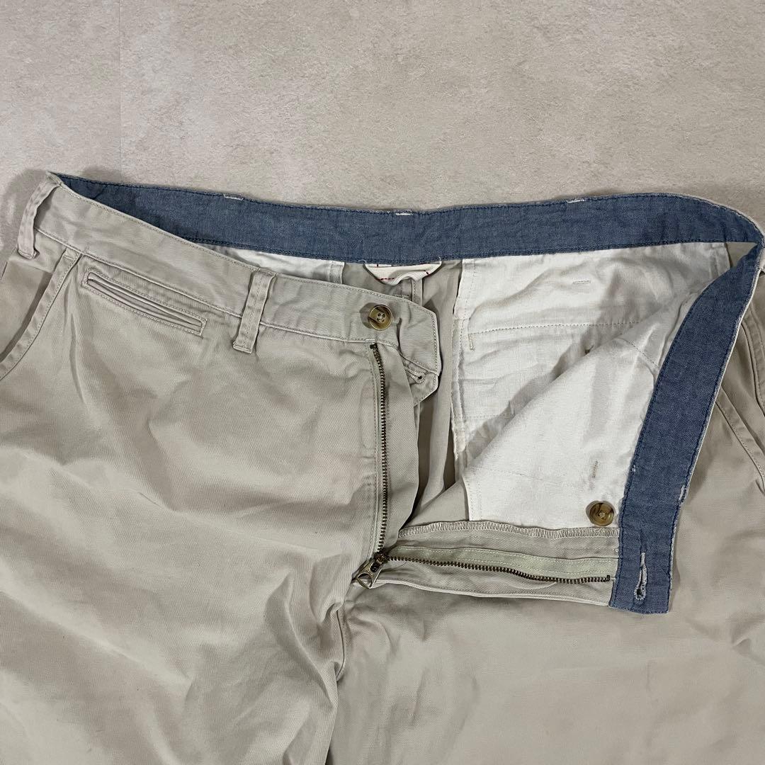 古着 POLO RALPH LAUREN ハーフパンツ サイズ38 ベージュ
