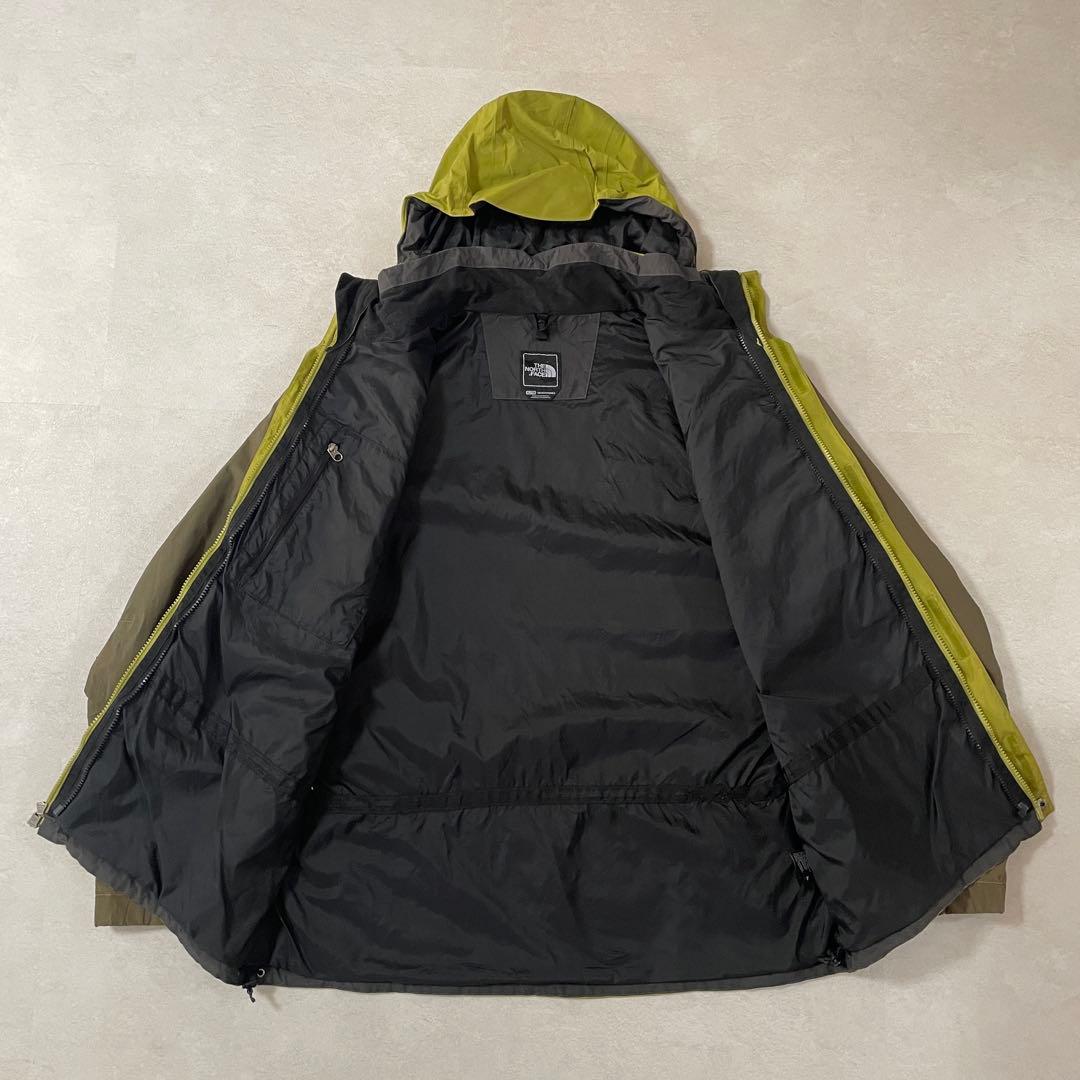 古着THE NORTH FACE マウンテンパーカー ハイベント バイカラー
