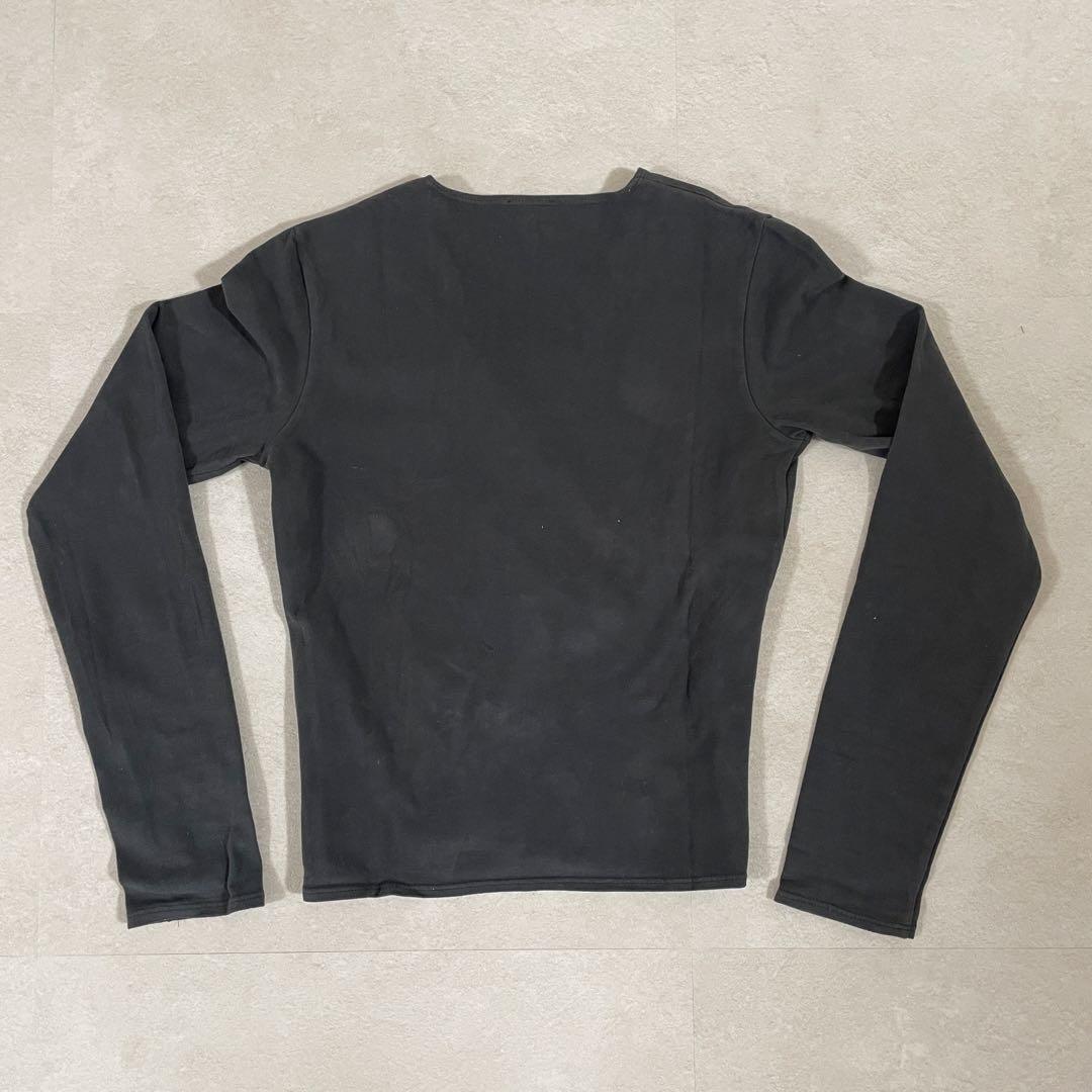【美品】ARMANI JEANS 長袖Tシャツ サイズ8 ブラック